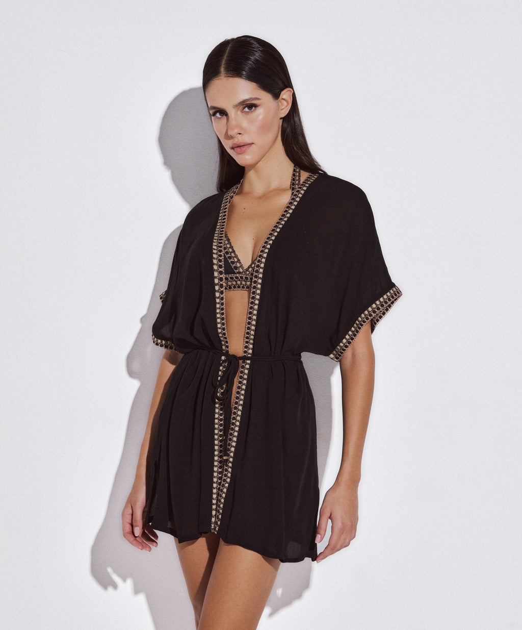 Cover Up Tunic with Tie - Mini
