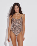 Xenia One Piece Lurex Swimsuit